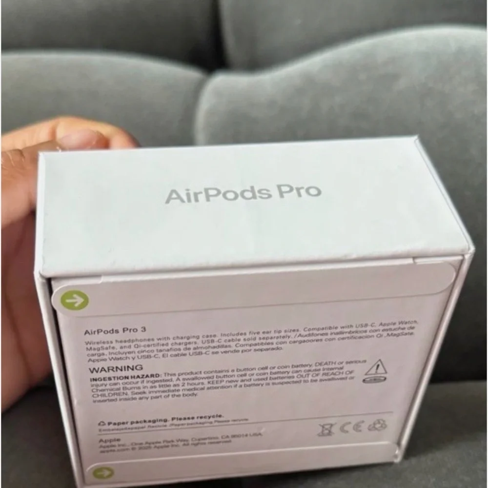 100% Authentic Apple AirPods Pro 3 - Factory Sealed! - Picture 2 of 4